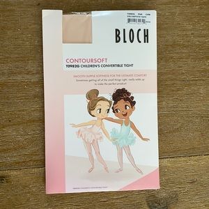 Bloch Contoursoft Children’s Convertible Tights CHM Medium Pink